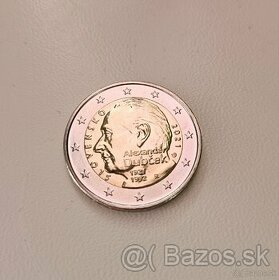 2€ minca Alexander Dubček - 1