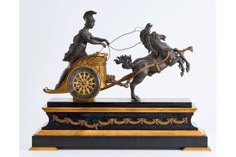 Starožitný hodiny Francie bronz