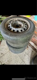 Plechove disky R16 + letné gumy