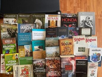 Vlci,Šógun,Psychologie,dějiny států,Sedm kamenů lásky atd