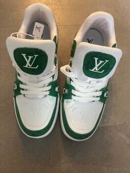 LV trainers zelené topánky - 1