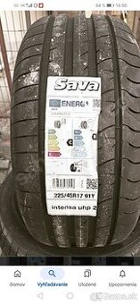225 /45 r17 letné - nove