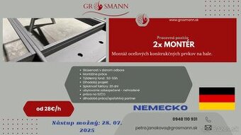 Montér oceľových konštrukcií