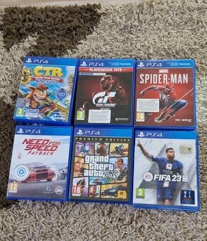 Hry na playstation 4