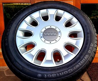 alu R17 5x112 + zimné pneu 235/55, VW Tiguan + Audi Q3