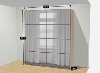 Ikea Pax skriňa- 236x200x58