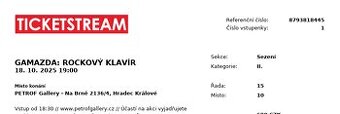 GAMAZDA: ROCKOVÝ KLAVÍR
