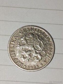 1 koruna 1925