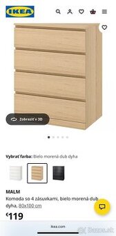 Komoda MALM IKEA