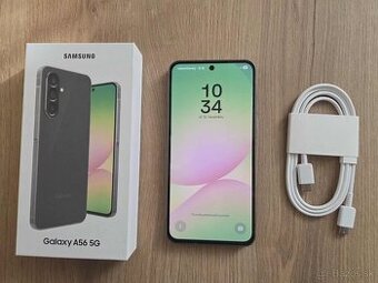 Samsung Galaxy A56 5G 8GB/128gb, cierny, top , zaruka