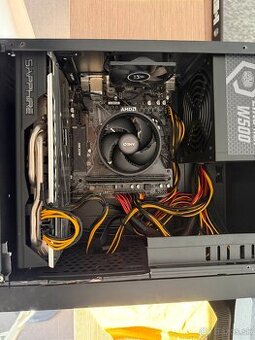 Herný PC – Ryzen 5, 24GB RAM, SSD, Radeon RX 580