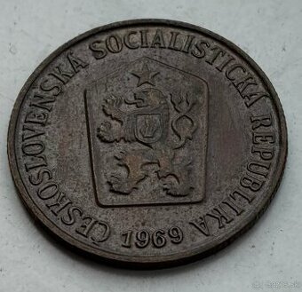 50 halier 1969 bez bodky