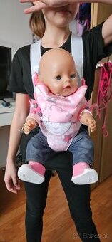 Baby born + klokanka