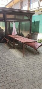 Predaj zahradnych stolov a lavic