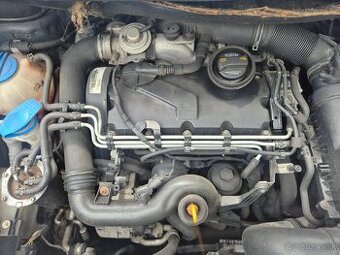 Predám kompletný nástrojeny motor 1.9tdi 77kw CR kód-BXE-