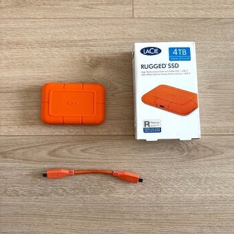 Predám LaCie 4TB SSD Rugged 1050MB/s