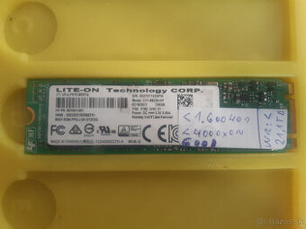 SSD 256GB LITE-ON M.2 SATA 2280 80mm