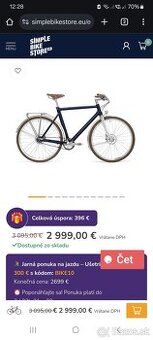 Cestný alebo mestský bicykel