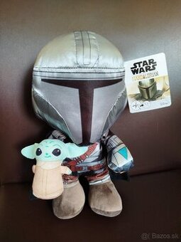 Star Wars Mandalorian a Baby Yoda - nový s visačkou