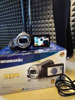 Predám Full HD videokameru Panasonic SD9