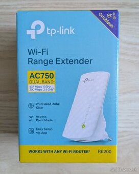 WiFi extender TP-LINK RE200 AC750 Dual Band