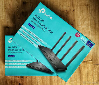 Wi-Fi Router TP-Link Archer A6 AC1200 (mám ich 2ks)