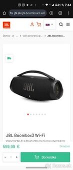Predám boombox 3 wifi nerozbaleý - 1