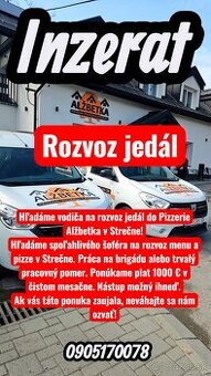 Rozvoz jedál