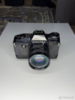 Contax 137 MA Quartz + Carl Zeiss Planar 50/1.7 - testovaný