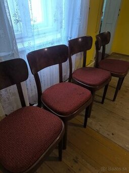 🪑✨ Retro drevené stoličky na predaj – v Mužli ✨🪑