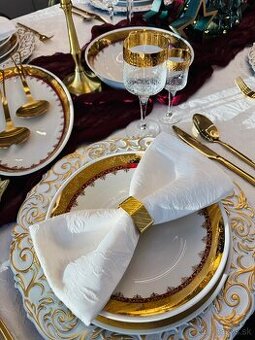 Retro krásna obedová súprava-posielam kurierom