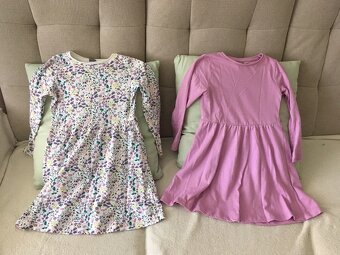 Šaty dlhy rukáv dievčenské vel 116