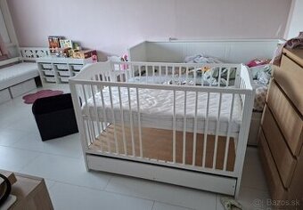 Postielka + monitor dychu