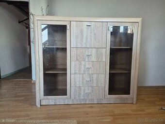 KOMODA a SKRIŇA dub sonoma