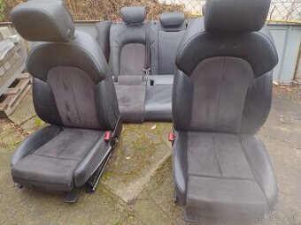 Audi A6 c7 4g alcantara S-Line sedačky s výhřevem