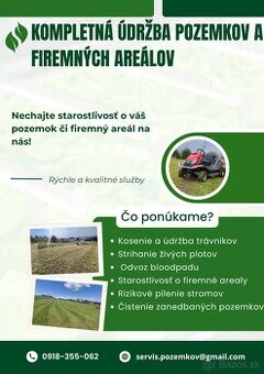 Profesionálna úržba pozemkov - 1