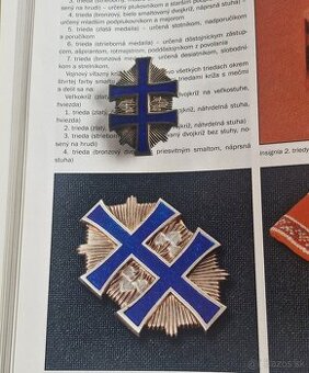 Vojenný víťazný kríž tretej triedy.