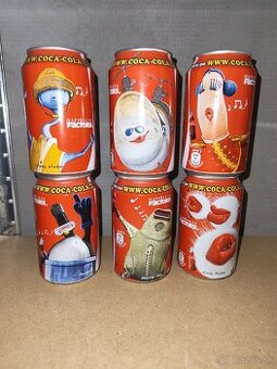 Coca cola plechovky