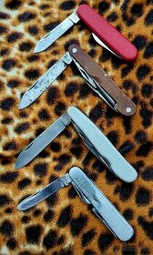 Mikov vreckové nože retro