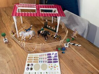 Schleich set jazdiareň