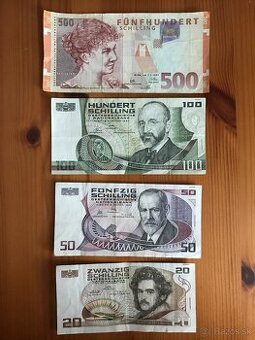 Kúpim rakúske schillingy, nemecké marky, chorvátske kuny: