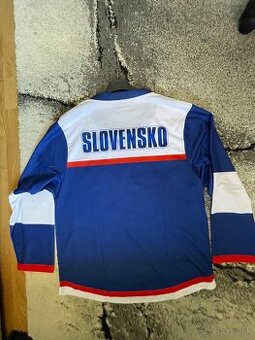 Predám hokejový dres Slovensko - veľkosť L
