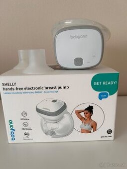 BabyOno Elektrická odsávačka handsfree Shelly