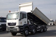 9849 MAN TGS 35.400 - 8x4 – Sklápěč S2 + Bordmatik – EURO 5