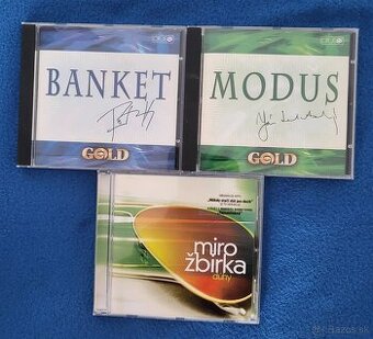 3x CD, Modus, Banket, Miro Žbirka