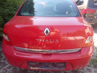 Predám zadný kufor na Renault Thália rok 2011 cerveny