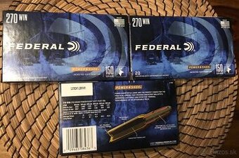 Náboje FEDERAL Power Shok kal. 270 Win., 150 Grain - NOVÉ