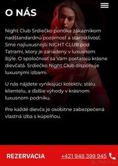 Nočný Klub vo Vysokých Tatrach