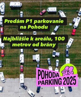 P1 parkovanie pohoda festival
