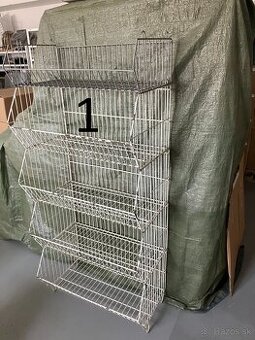 Drôtené regále do predajne a skladu